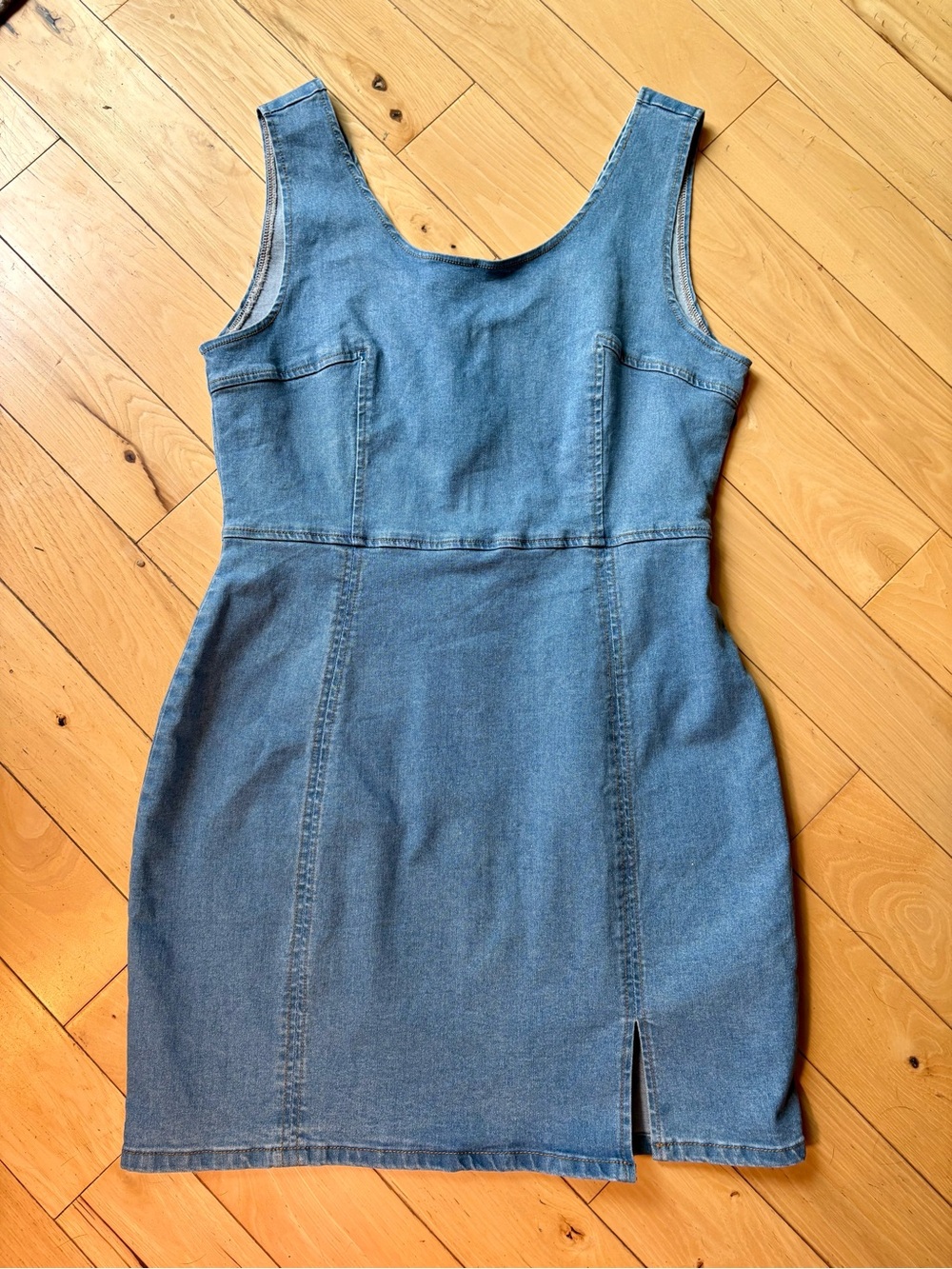 NWT Classic Blue Denim Romper